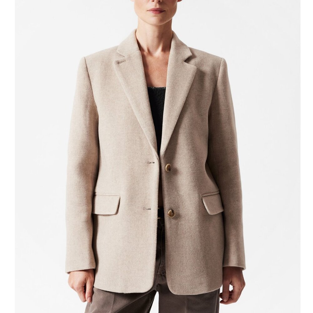 & Other Stories Oversized Wool Blazer